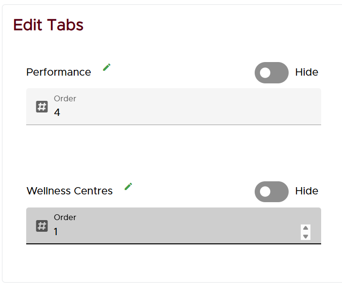 An illustration of swapping the tab order values